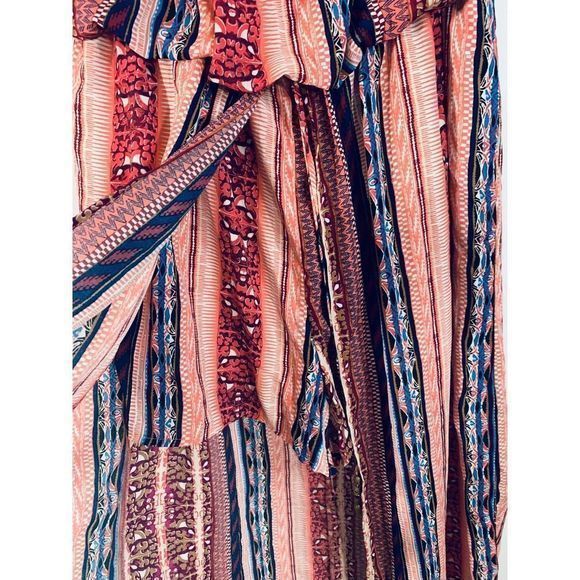 City Triangle Women Pink & Blue Romper Skirt Large - Picture 5 of 5